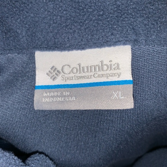 Columbia Klamath Range II Half Zip Fleece in Blue - XL - Picture 5 of 8